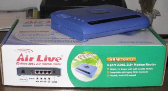 ADSL2/2+ Modem Router - Fotografie . 3